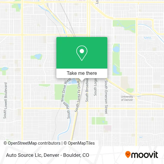 Auto Source Llc map