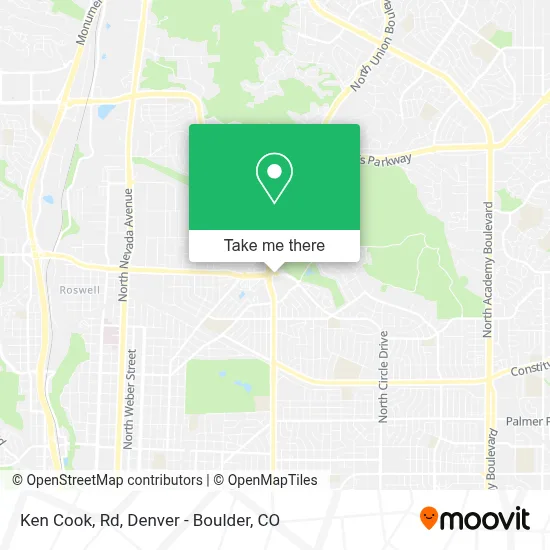 Ken Cook, Rd map