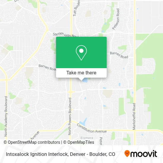 Intoxalock Ignition Interlock map