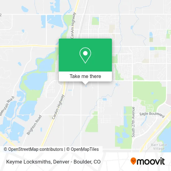 Keyme Locksmiths map