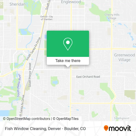 Fish Window Cleaning map