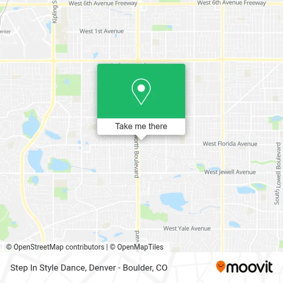 Step In Style Dance map