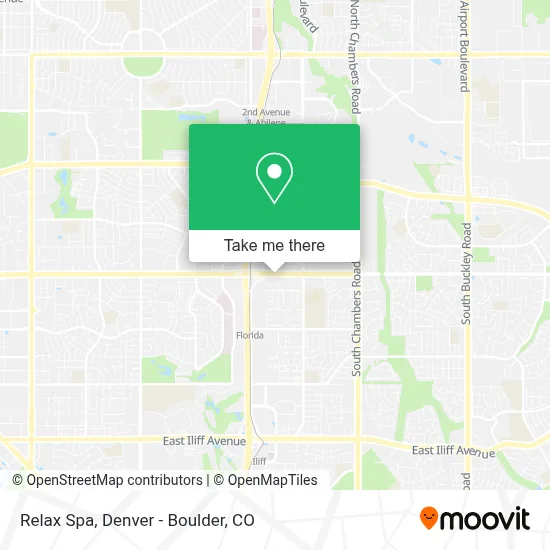 Relax Spa map