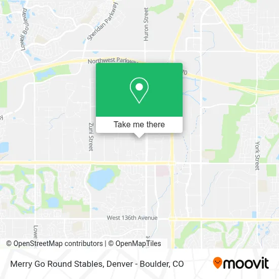 Merry Go Round Stables map