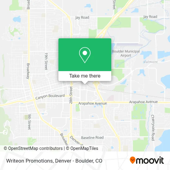 Writeon Promotions map