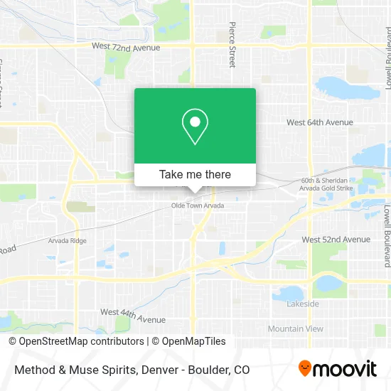 Method & Muse Spirits map