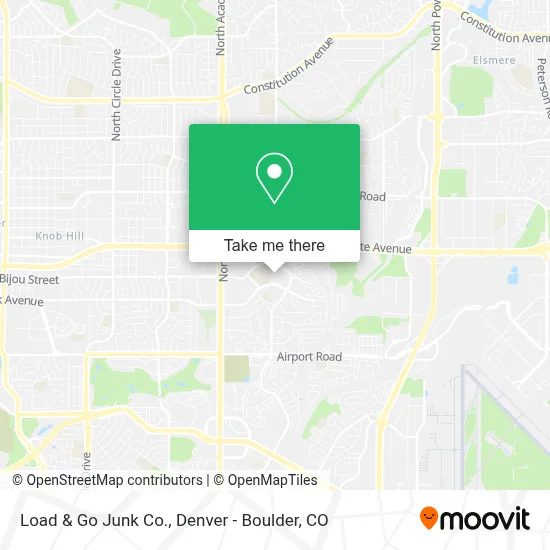 Load & Go Junk Co. map