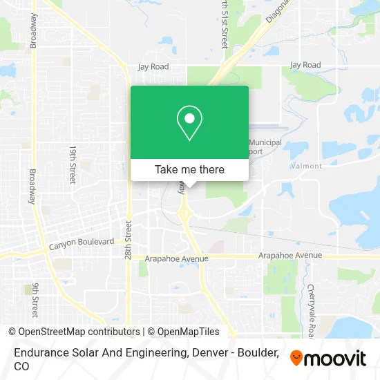 Endurance Solar And Engineering map