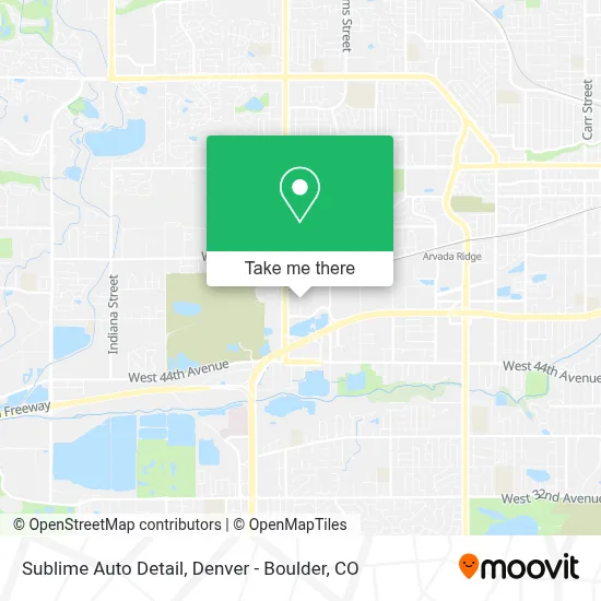 Sublime Auto Detail map