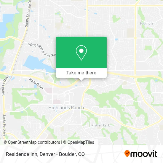 Residence Inn map