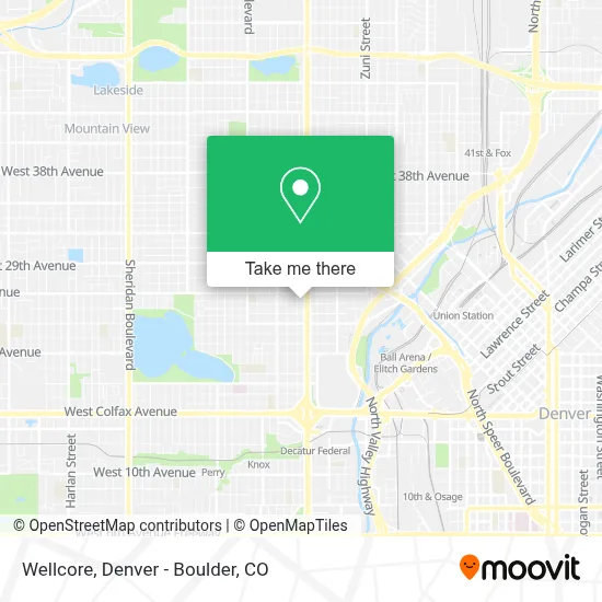 Wellcore map