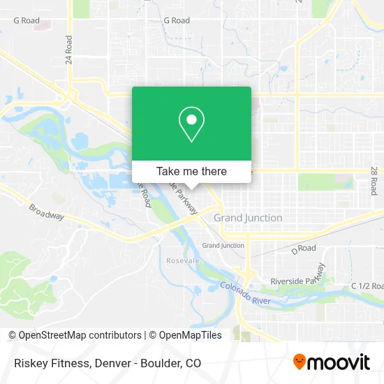 Riskey Fitness map