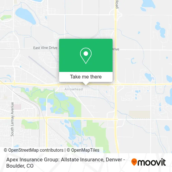 Apex Insurance Group: Allstate Insurance map
