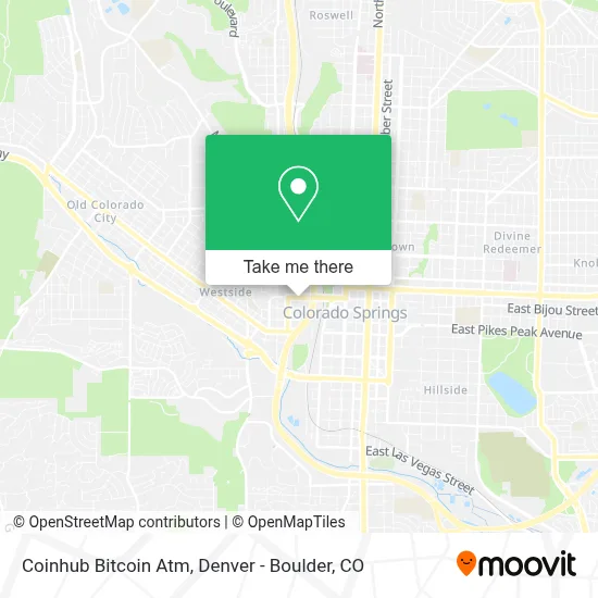 Coinhub Bitcoin Atm map