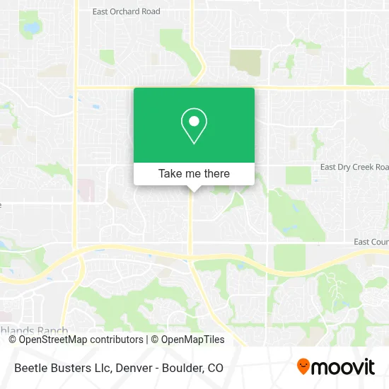 Beetle Busters Llc map