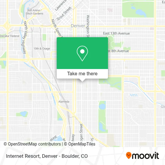 Internet Resort map