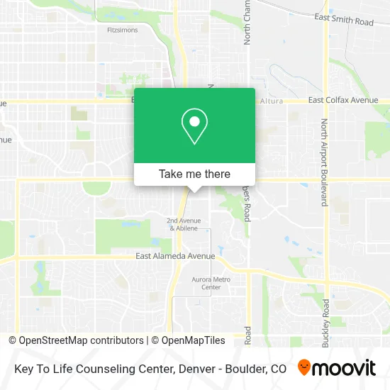 Key To Life Counseling Center map
