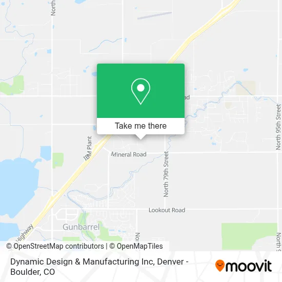 Dynamic Design & Manufacturing Inc map