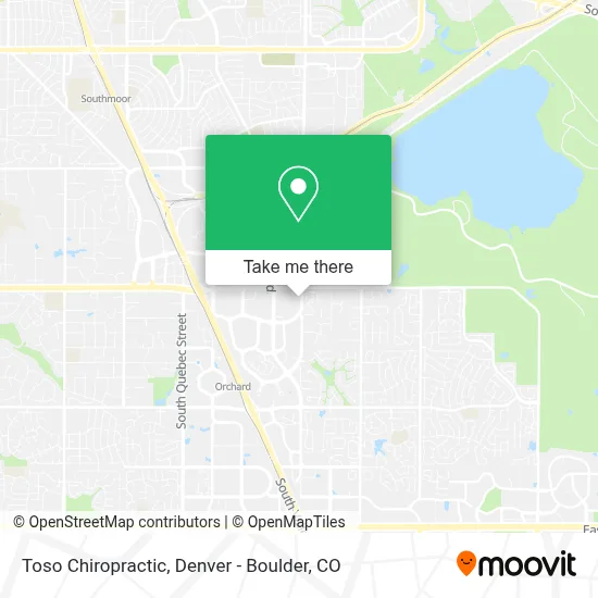 Toso Chiropractic map
