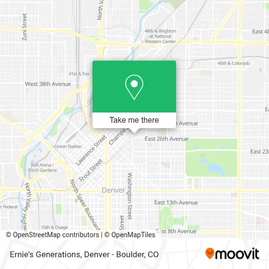 Ernie's Generations map