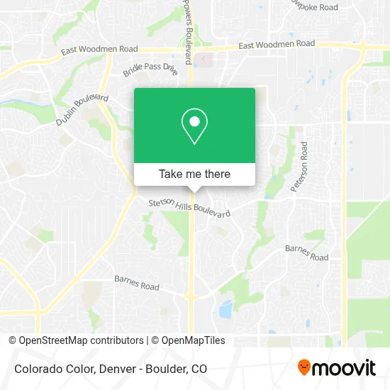 Colorado Color map