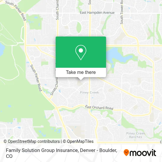 Family Solution Group Insurance map