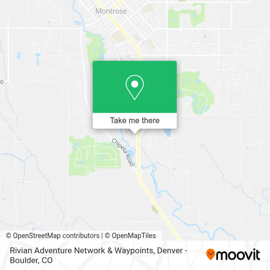 Rivian Adventure Network & Waypoints map