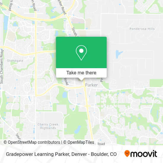 Gradepower Learning Parker map