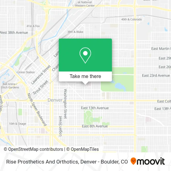 Rise Prosthetics And Orthotics map