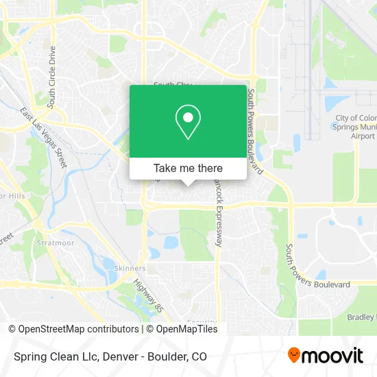 Spring Clean Llc map