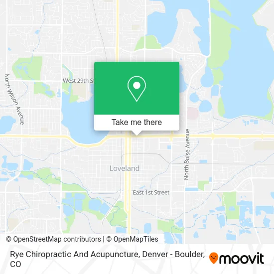 Rye Chiropractic And Acupuncture map
