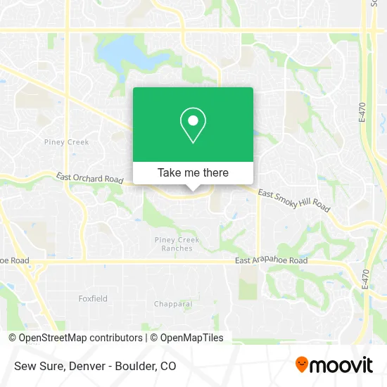 Sew Sure map