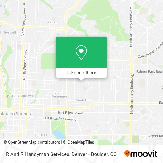 R And R Handyman Services map