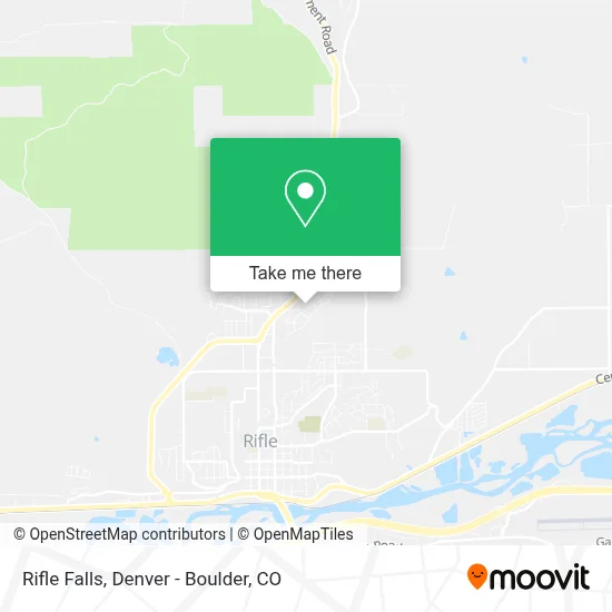 Rifle Falls map