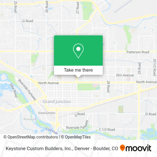 Keystone Custom Builders, Inc. map