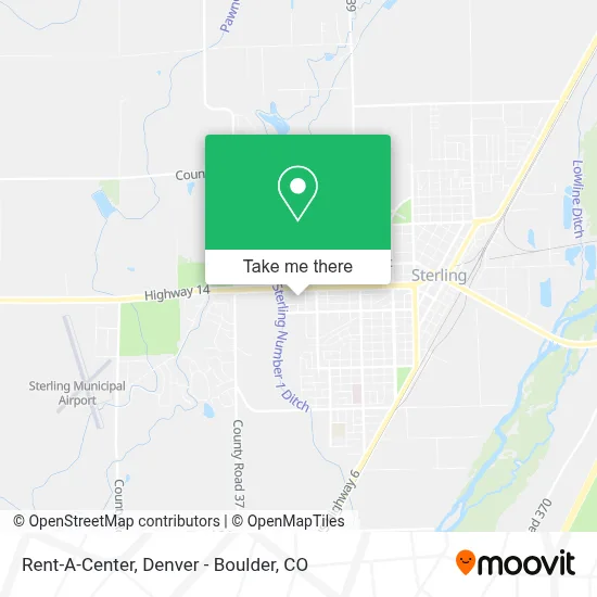 Rent-A-Center map