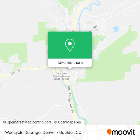 Weecycle Durango map