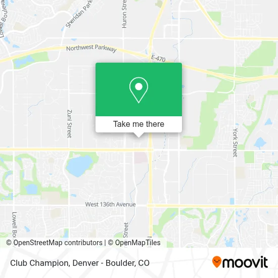 Club Champion map
