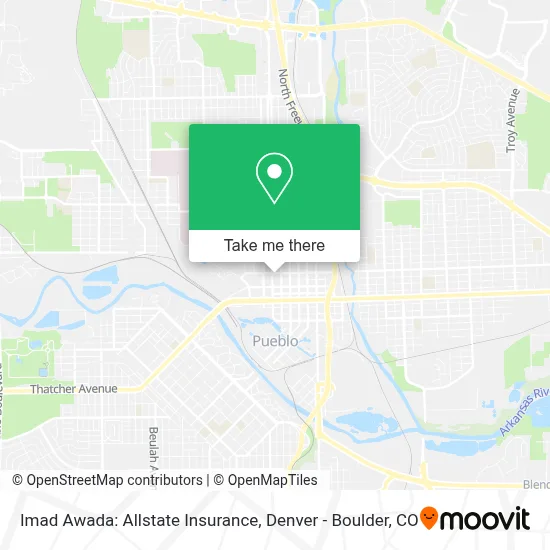 Imad Awada: Allstate Insurance map