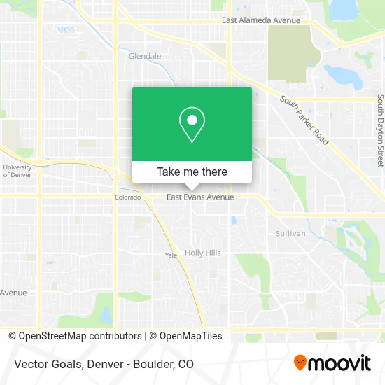 Vector Goals map