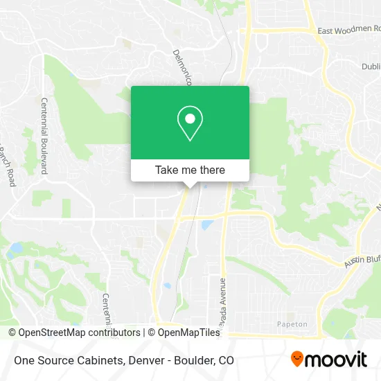 One Source Cabinets map