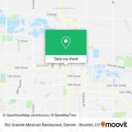 Rio Grande Mexican Restaurant map