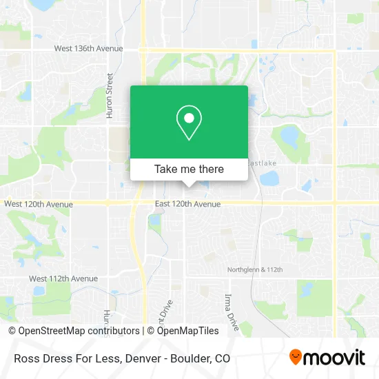 Ross Dress For Less map