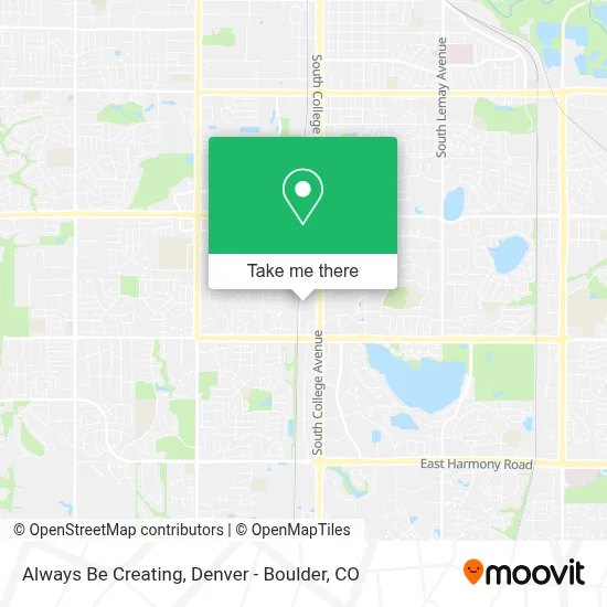 Always Be Creating map