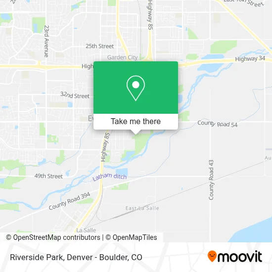 Riverside Park map