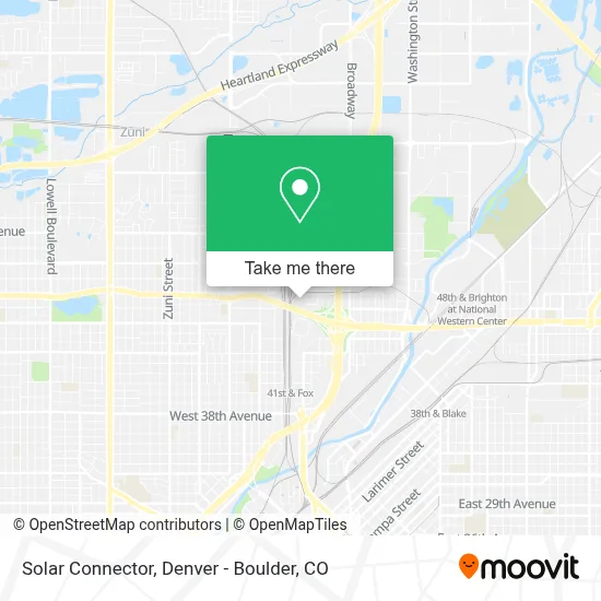 Solar Connector map
