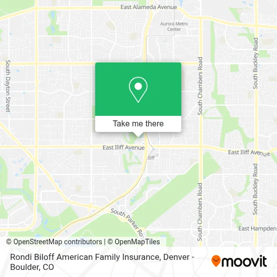 Rondi Biloff American Family Insurance map