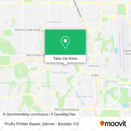 Profix Printer Repair map