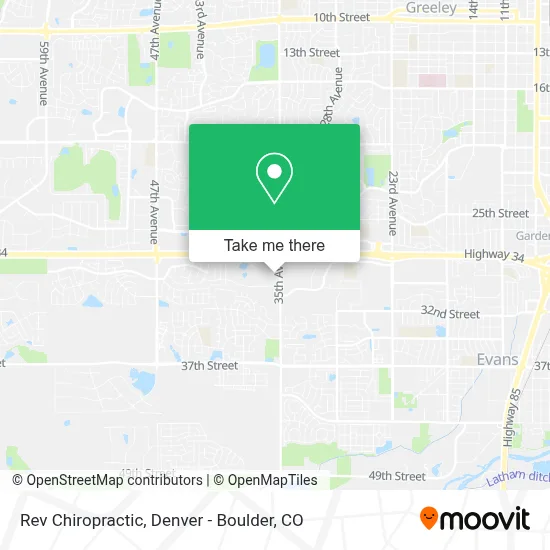 Rev Chiropractic map