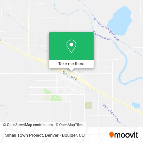 Small Town Project map